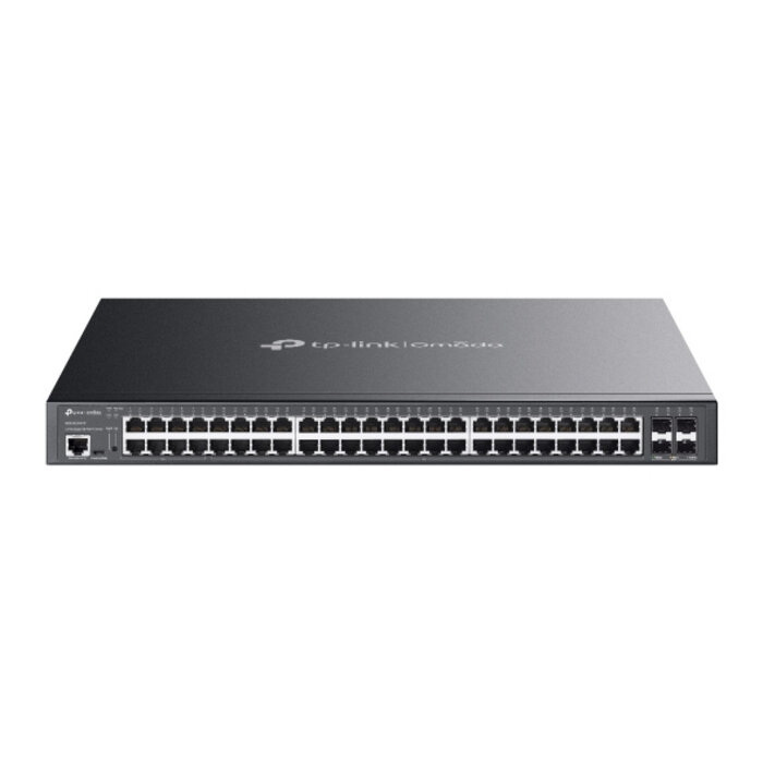 TP-Link TP-Link Omada SG3452XMPP netwerk-switch Managed L2+ Gigabit Ethernet (10/100/1000) Power over Ethernet (PoE) 1U Zwart