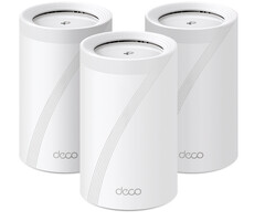 TP-Link TP-Link Deco BE65 Tri-band (2,4 GHz / 5 GHz / 6 GHz) Wi-Fi 7 (802.11be) Wit 4 Intern
