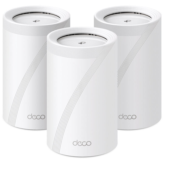 TP-Link TP-Link Deco BE65 Tri-band (2,4 GHz / 5 GHz / 6 GHz) Wi-Fi 7 (802.11be) Wit 4 Intern