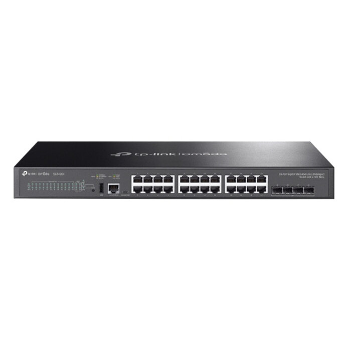 TP-Link TP-Link Omada SG5428X netwerk-switch Managed L3 Gigabit Ethernet (10/100/1000) Zwart