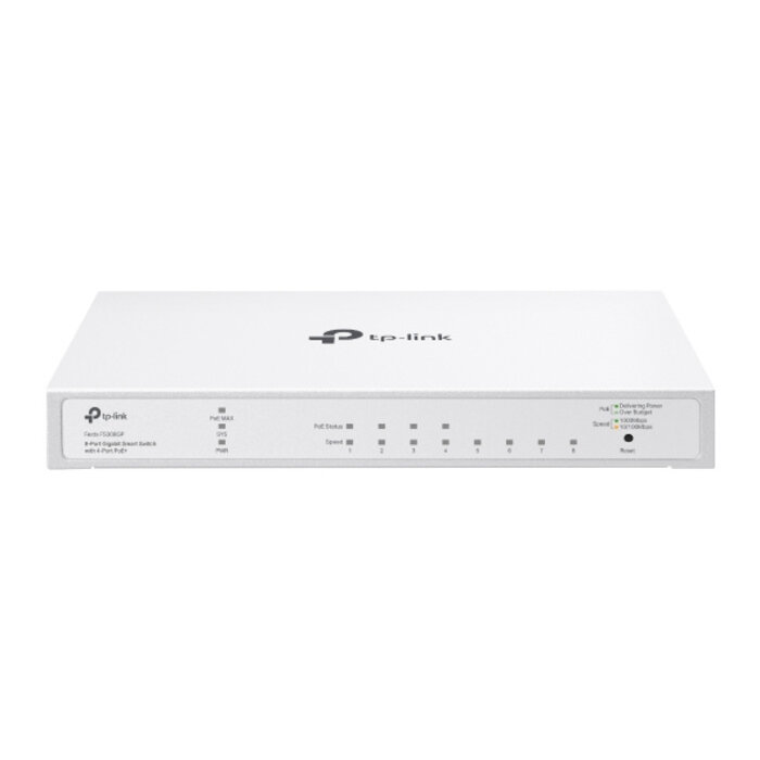 TP-Link TP-Link FESTA FS308GP netwerk-switch Managed Gigabit Ethernet (10/100/1000) Power over Ethernet (PoE) Wit