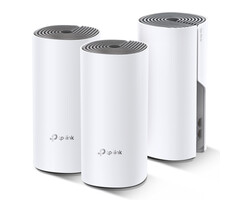 TP-Link TP-Link Deco E4 (3-pack) Dual-band (2.4 GHz / 5 GHz) Wi-Fi 5 (802.11ac) Wit, Grijs 2 Intern