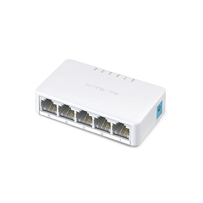 TP-Link Mercusys MS105 netwerk-switch Unmanaged Fast Ethernet (10/100) Wit