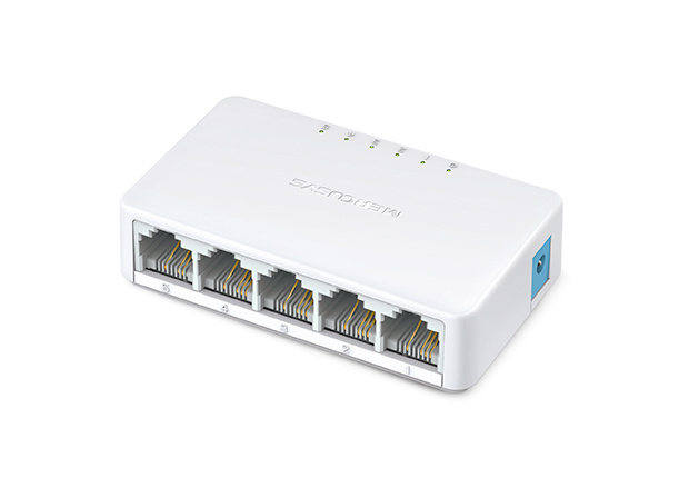 TP-Link Mercusys MS105 netwerk-switch Unmanaged Fast Ethernet (10/100) Wit