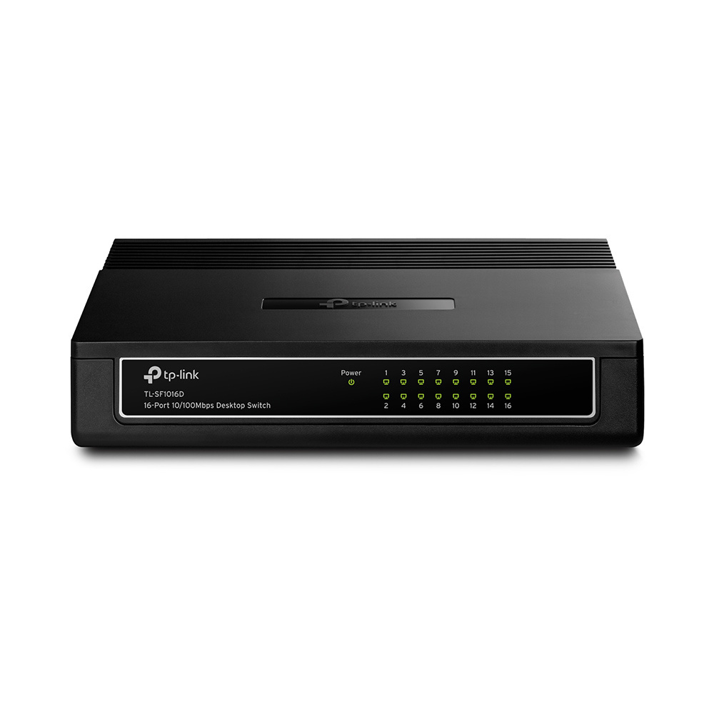 TP-Link TP-Link TL-SF1016D netwerk-switch Fast Ethernet (10/100) Zwart