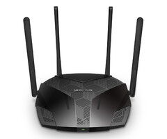 TP-Link Mercusys MR80X draadloze router Gigabit Ethernet Dual-band (2.4 GHz / 5 GHz) Zwart