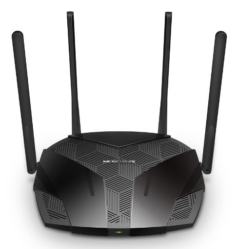 TP-Link Mercusys MR80X draadloze router Gigabit Ethernet Dual-band (2.4 GHz / 5 GHz) Zwart