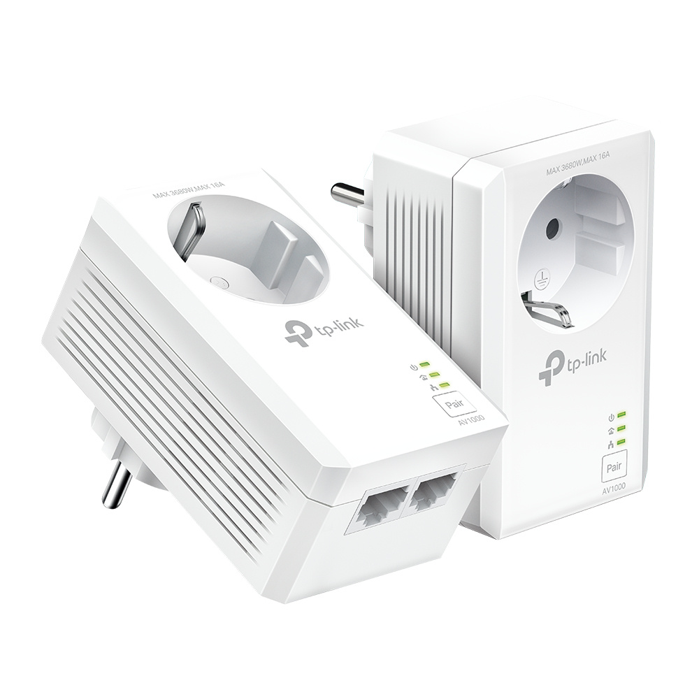 TP-Link TP-Link TL-PA7027P KIT PowerLine-netwerkadapter 1000 Mbit/s Ethernet LAN Wit 2 stuk(s)
