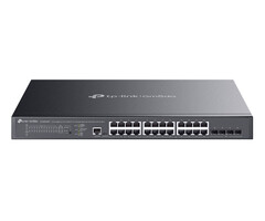 TP-Link TP-Link Omada SG3428XMPP netwerk-switch Managed L2+ Gigabit Ethernet (10/100/1000) Power over Ethernet (PoE) 1U Zwart