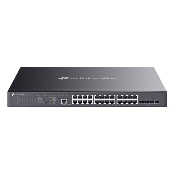 TP-Link TP-Link Omada SG3428XMPP netwerk-switch Managed L2+ Gigabit Ethernet (10/100/1000) Power over Ethernet (PoE) 1U Zwart