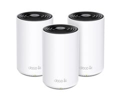 TP-Link TP-Link Deco XE75 Pro (3-pack) Tri-band (2,4 GHz / 5 GHz / 6 GHz) Wi-Fi 6E (802.11ax) Wit Intern