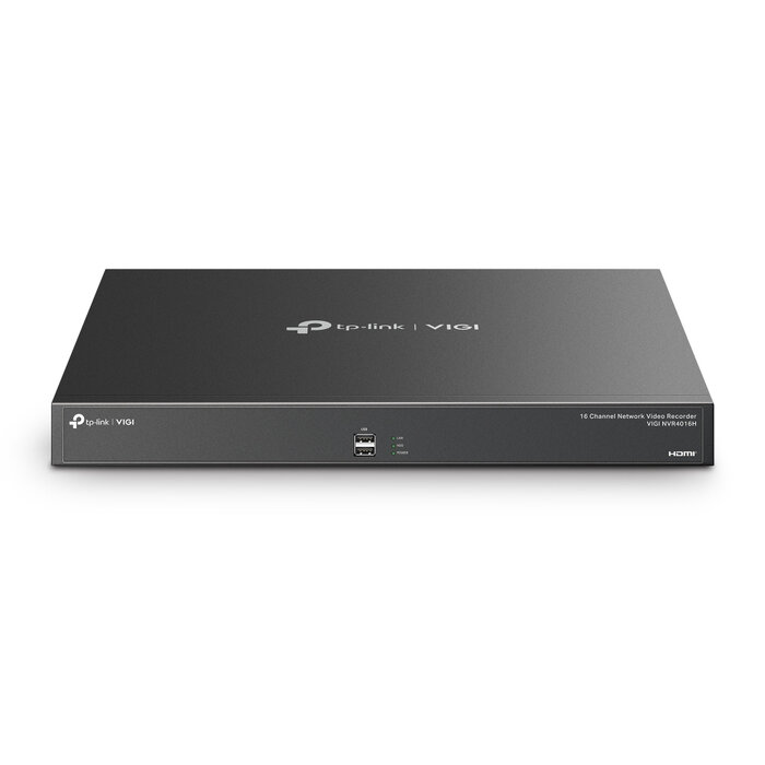 TP-Link TP-Link VIGI NVR4016H Netwerk Video Recorder (NVR) Zwart