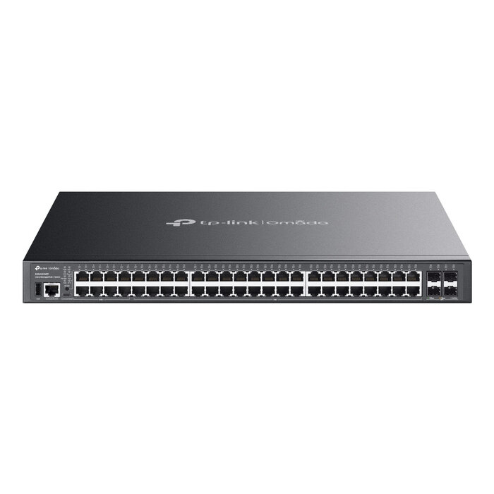 TP-Link TP-Link Omada SG5452XMPP netwerk-switch Managed L3 Gigabit Ethernet (10/100/1000) Power over Ethernet (PoE) Zwart