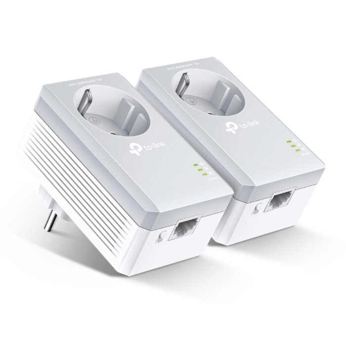 TP-Link TP-Link TL-PA4010P KIT V5 PowerLine-netwerkadapter 600 Mbit/s Ethernet LAN Wit 2 stuk(s)