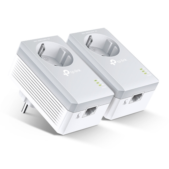 TP-Link TP-Link TL-PA4010P KIT V5 PowerLine-netwerkadapter 600 Mbit/s Ethernet LAN Wit 2 stuk(s)