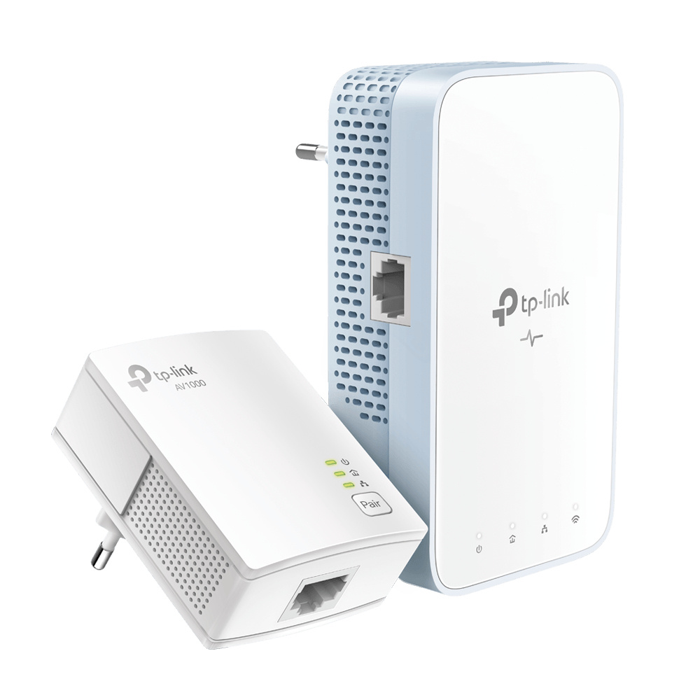 TP-Link TP-Link TL-WPA7517 KIT PowerLine-netwerkadapter 1000 Mbit/s Ethernet LAN Wifi Wit