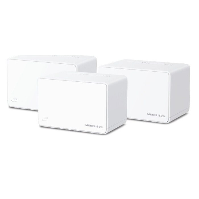 TP-Link Mercusys Halo H80X (3-pack) Dual-band (2.4 GHz / 5 GHz) Wi-Fi 6 (802.11ax) Wit Intern
