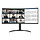 LG 34WR55QK-B computer monitor 86,4 cm (34") 3440 x 1440 Pixels Wide Quad HD Zwart