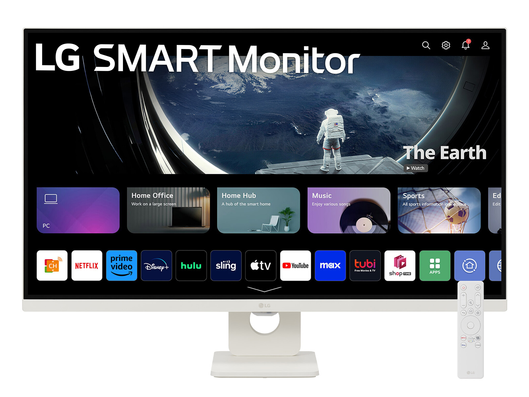 LG LG 32U721SA-W computer monitor 80 cm (31.5") 3840 x 2160 Pixels 4K Ultra HD LCD Wit