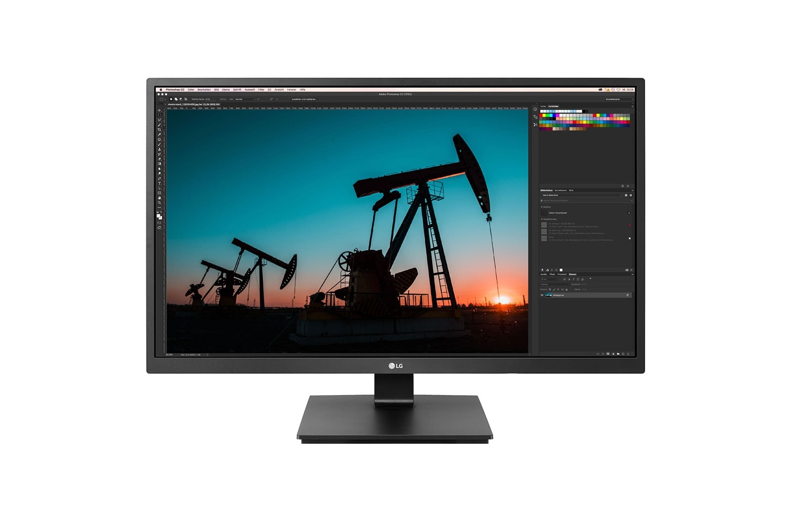LG LG 27BN55UP-B computer monitor 68,6 cm (27") 3840 x 2160 Pixels 4K Ultra HD LCD Zwart
