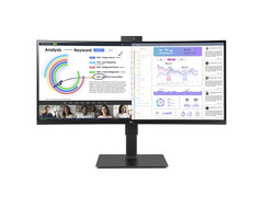 LG LG 34BQ77QC-B computer monitor 86,4 cm (34") 3440 x 1440 Pixels UltraWide Dual Quad HD LCD Zwart