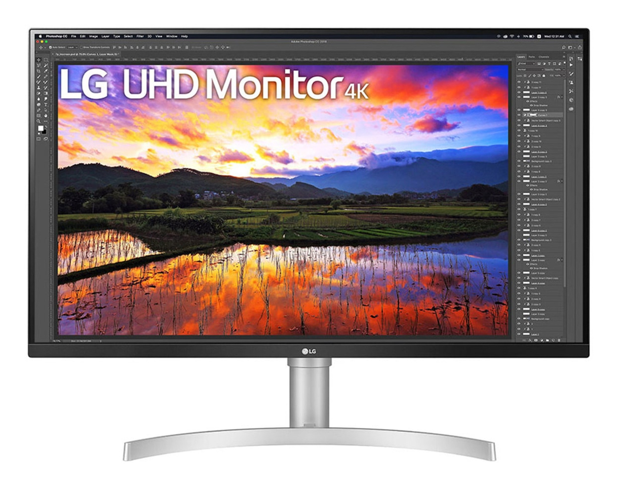 LG LG 32UN650K-W computer monitor 81,3 cm (32") 3840 x 2160 Pixels 4K Ultra HD LED Wit
