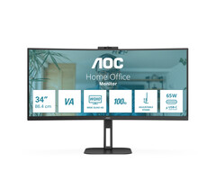 AOC AOC V5 CU34V5CW computer monitor 86,4 cm (34") 3440 x 1440 Pixels Wide Quad HD LED Zwart