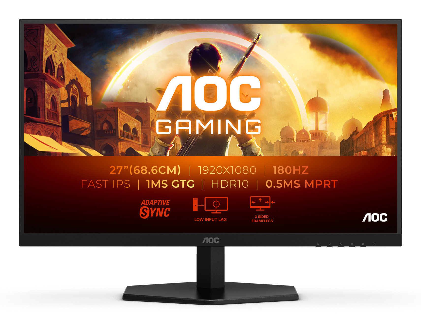 AOC AOC G4 27G42E computer monitor 68,6 cm (27") 1920 x 1080 Pixels Full HD LCD Zwart