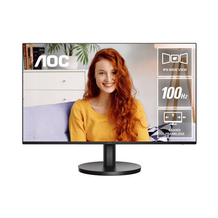 AOC AOC B3 24B3HA2/75 computer monitor 60,5 cm (23.8") 1920 x 1080 Pixels Zwart