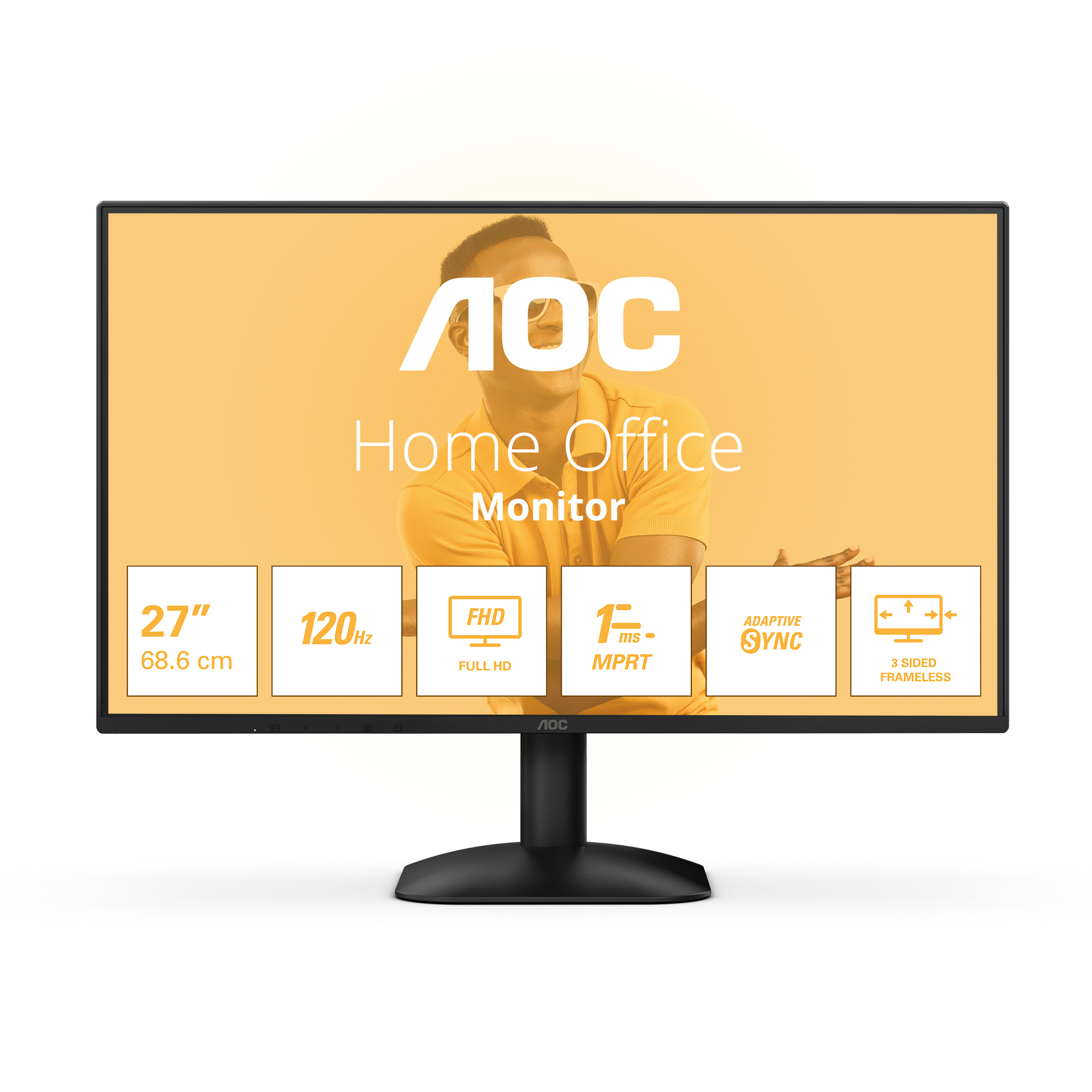 AOC AOC B3 27B31H computer monitor 68,6 cm (27") 1920 x 1080 Pixels Full HD Zwart