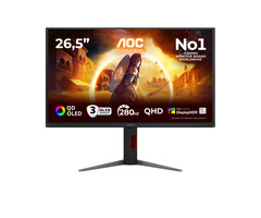 AOC AOC G4 Q27G4ZD computer monitor 67,3 cm (26.5") 2560 x 1440 Pixels Quad HD QD-OLED Zwart, Rood