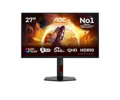 AOC AOC G4 Q27G4ZDR computer monitor 67,3 cm (26.5") 2560 x 1440 Pixels Quad HD QD-OLED Zwart, Rood