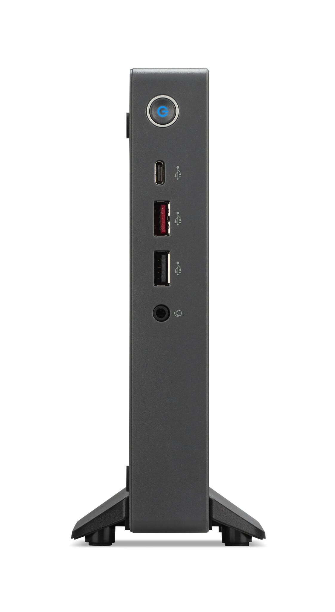 Acer Acer Veriton 2000 Mini N2595GT Intel Core 3 100U 8 GB DDR5-SDRAM 256 GB SSD Windows 11 Pro Mini PC Zwart