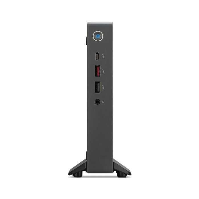 Acer Acer Veriton 2000 Mini VN2595GT Intel Core 5 120U 16 GB DDR5-SDRAM 512 GB SSD Windows 11 Pro Mini PC Zwart