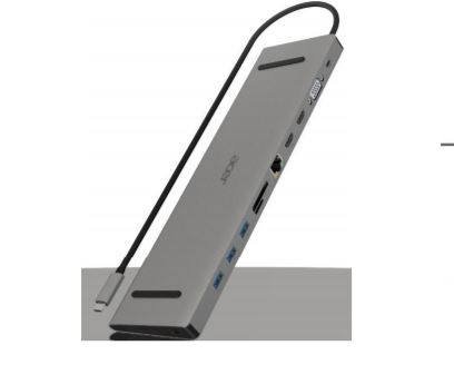 Acer Acer ACG-DCK-C-1 Bedraad USB 3.2 Gen 1 (3.1 Gen 1) Type-C Grijs