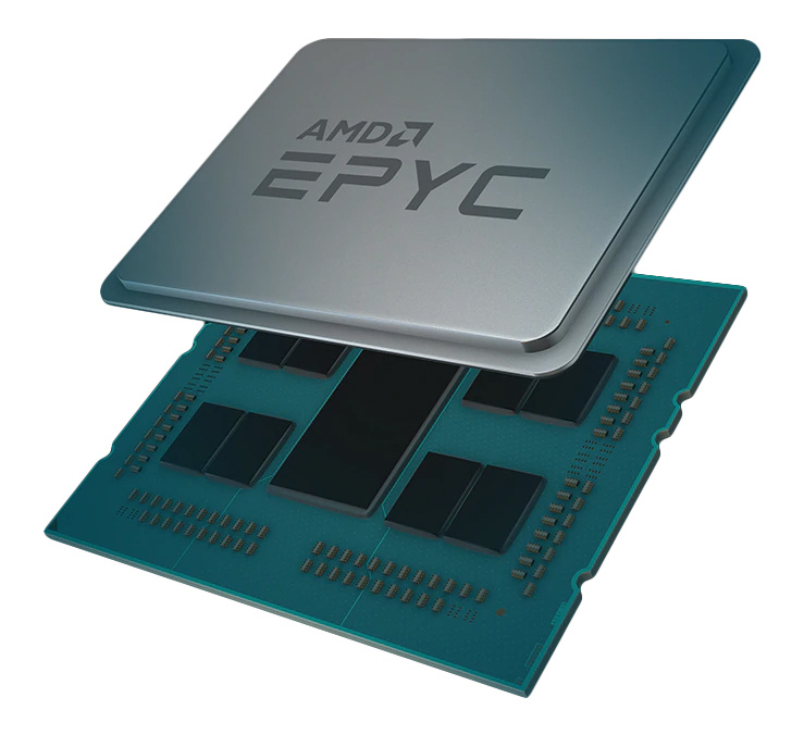 AMD AMD EPYC 7F32 processor 3,7 GHz 128 MB L3 Tray