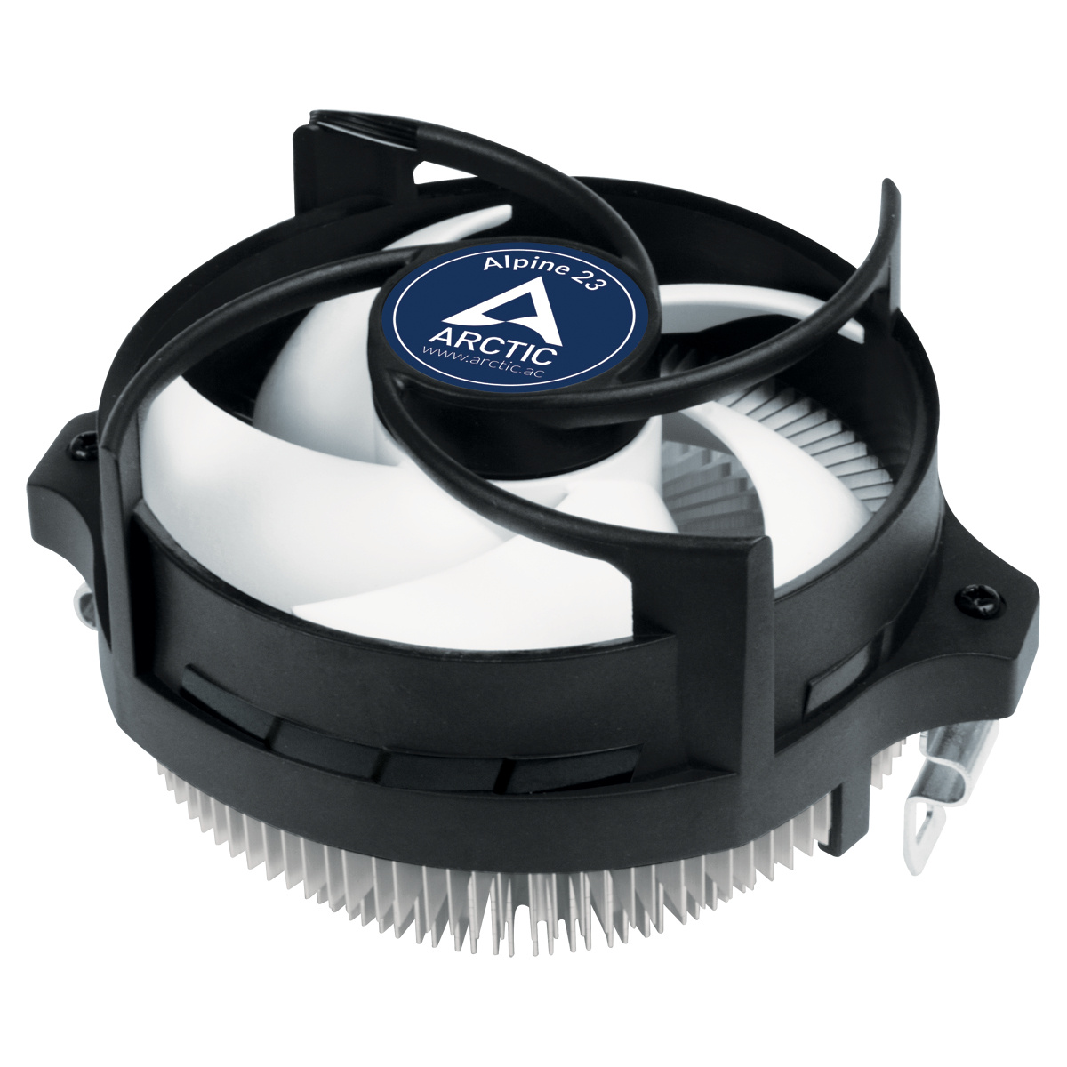 Arctic ARCTIC Alpine 23 - Compact AMD CPU-Cooler Processor Luchtkoeler 9 cm Aluminium, Zwart 1 stuk(s)