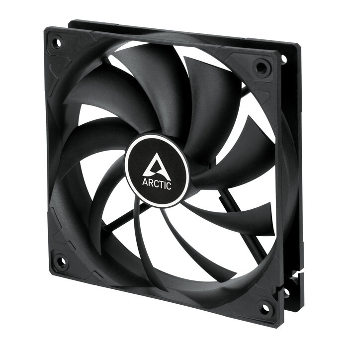 Arctic ARCTIC F12 PWM PST Computer behuizing Ventilator 12 cm Zwart 1 stuk(s)