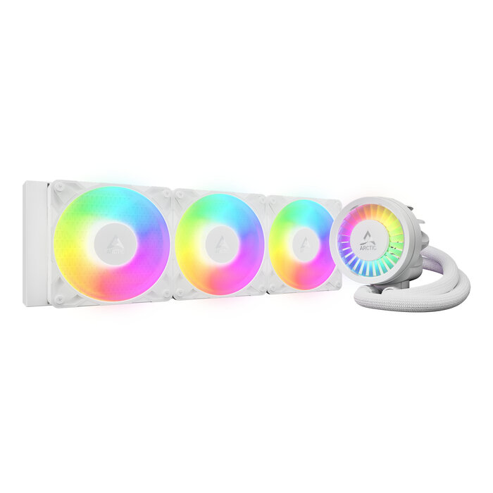 Arctic ARCTIC Liquid Freezer III Pro 360 A-RGB (White) Processor Kit voor vloeistofkoeling 12 cm Wit 1 stuk(s)
