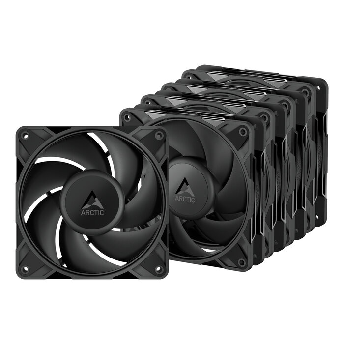 Arctic ARCTIC Freezer P12 Pro PST - 5 Pack Computer behuizing Ventilator 12 cm Zwart 5 stuk(s)