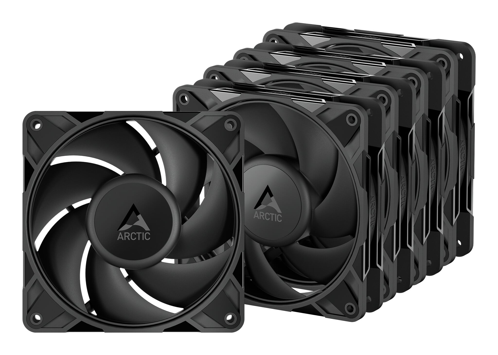 Arctic ARCTIC Freezer P12 Pro PST - 5 Pack Computer behuizing Ventilator 12 cm Zwart 5 stuk(s)