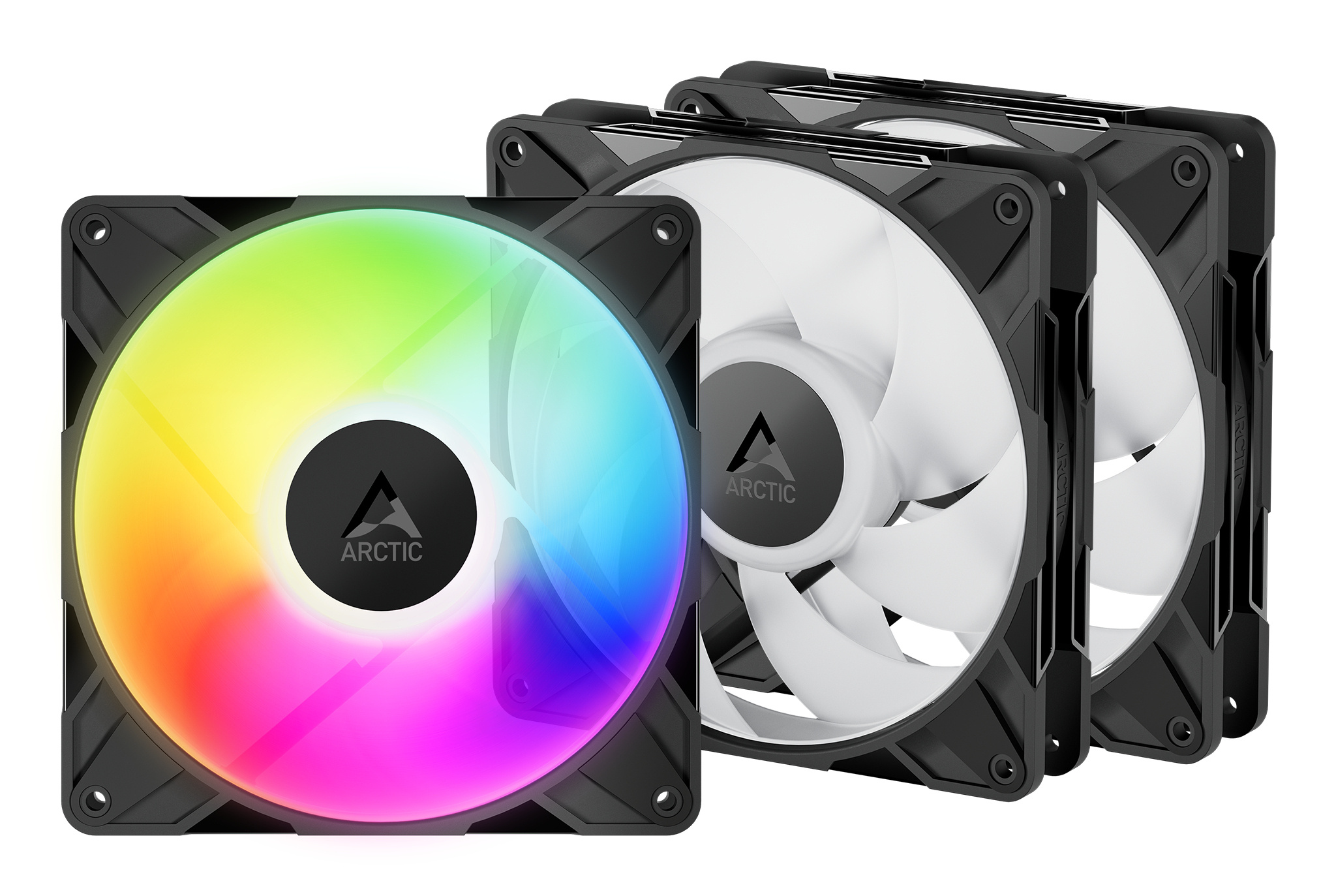 Arctic ARCTIC P14 Pro A-RGB Computer behuizing Ventilator 14 cm Zwart 3 stuk(s)