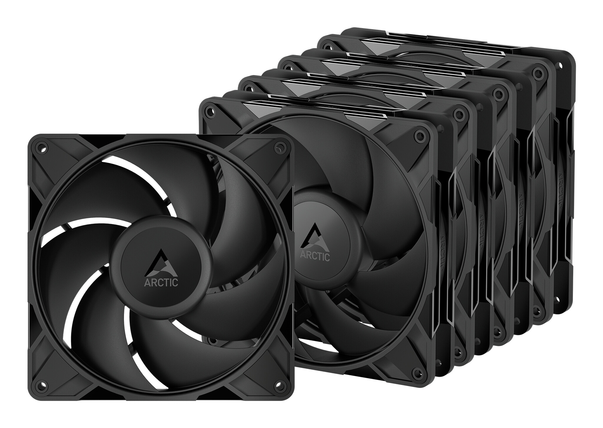 Arctic ARCTIC P14 Pro PST Computer behuizing Ventilator 14 cm Zwart 5 stuk(s)