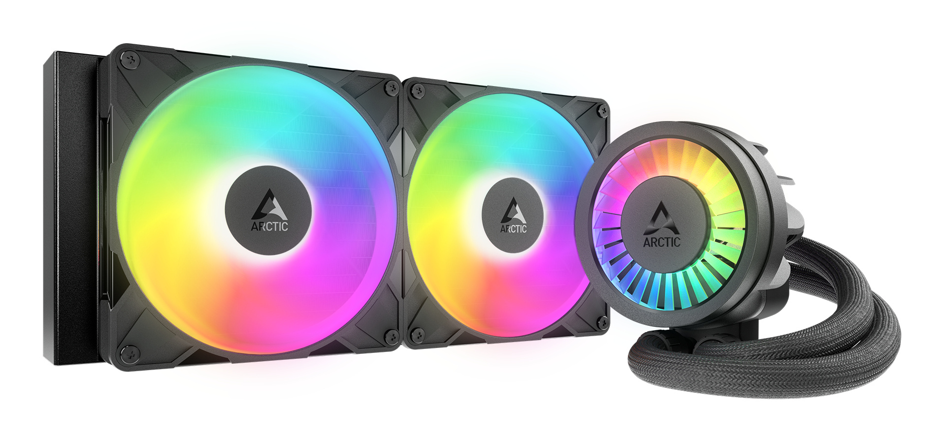 Arctic ARCTIC Liquid Freezer III Pro 280 A-RGB Processor Alles-in-één vloeistofkoeler 14 cm Zwart 1 stuk(s)