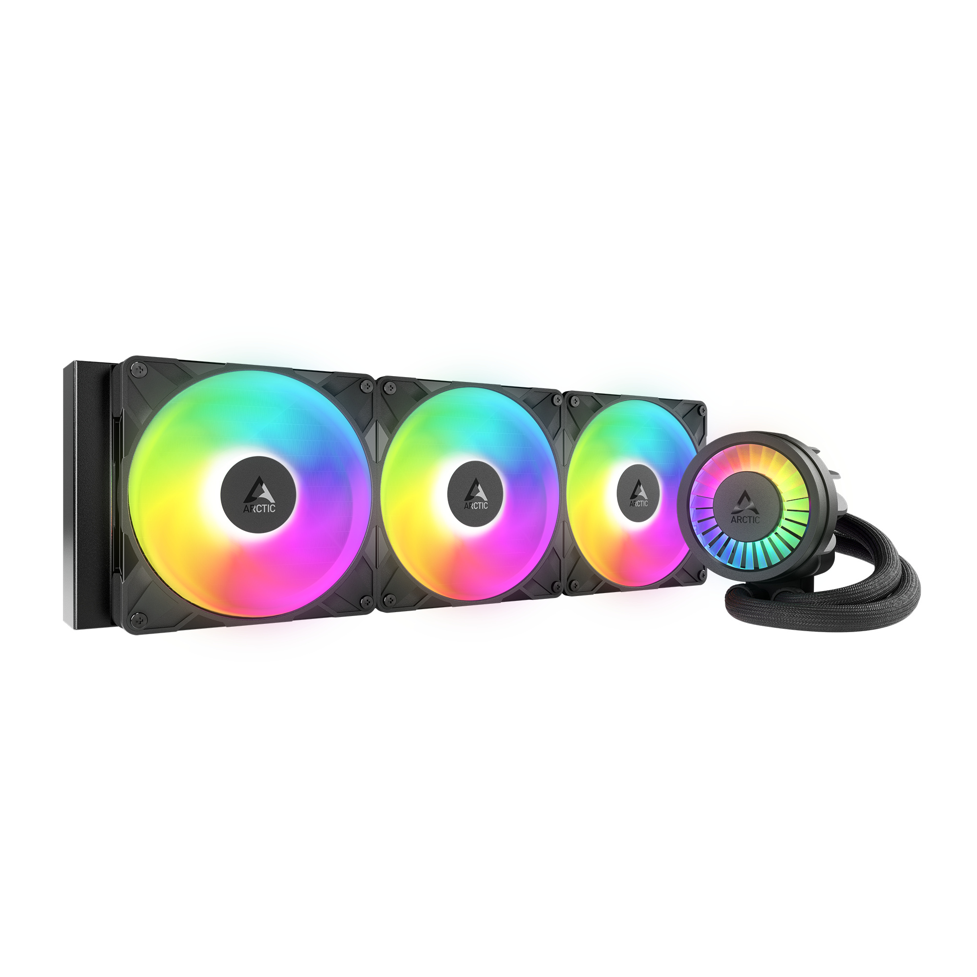 Arctic ARCTIC Liquid Freezer III Pro 420 A-RGB Processor Alles-in-één vloeistofkoeler 14 cm Zwart