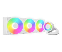 Arctic ARCTIC Liquid Freezer III Pro 420 A-RGB (White) Processor Alles-in-één vloeistofkoeler 14 cm Wit