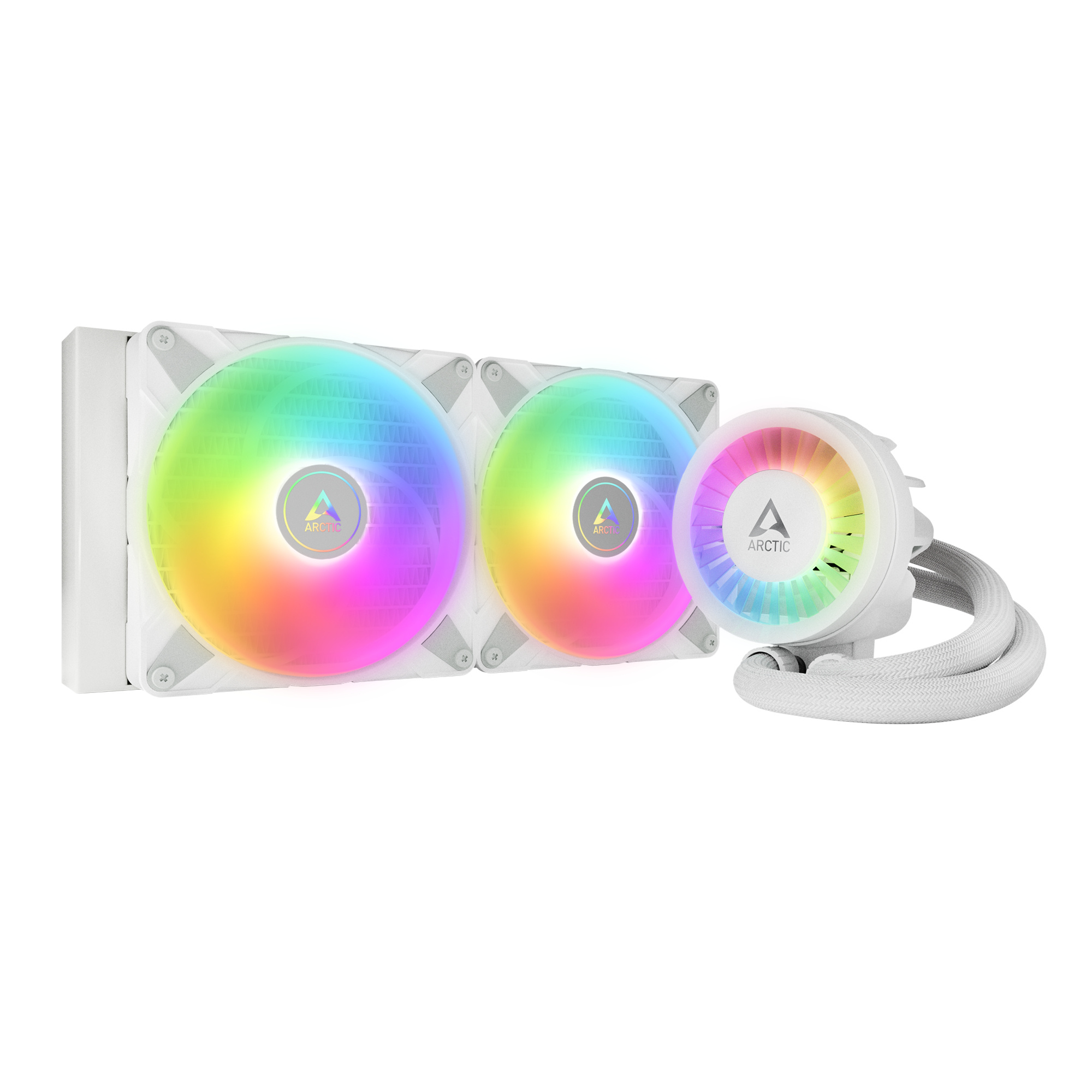 Arctic ARCTIC Liquid Freezer III 280 A-RGB Processor Alles-in-één vloeistofkoeler 14 cm Wit 1 stuk(s)