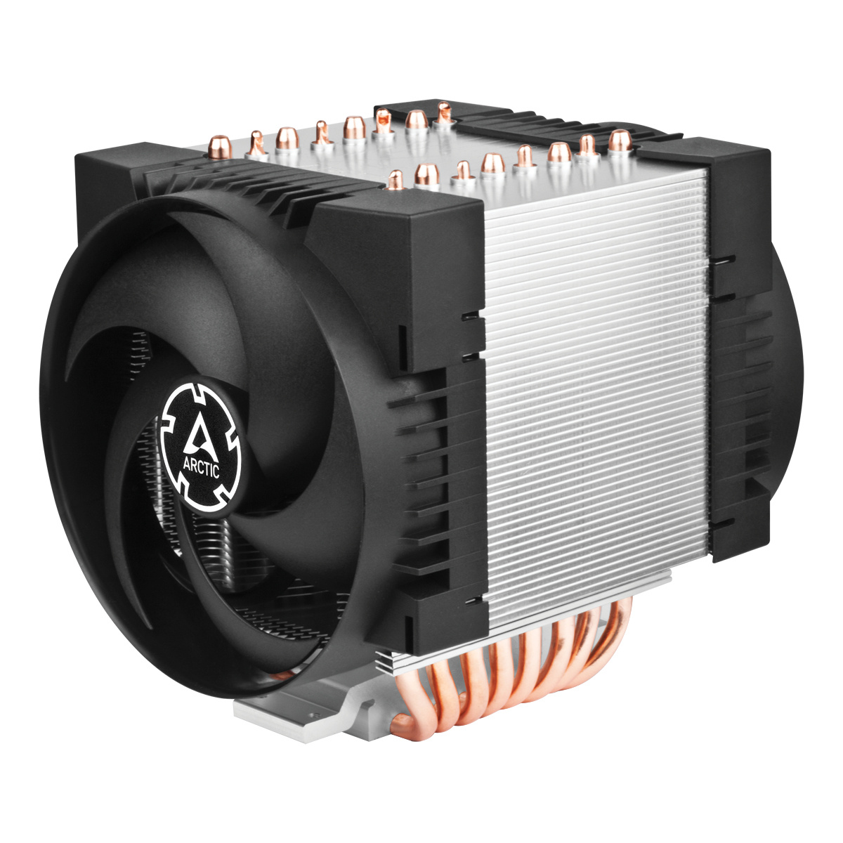 Arctic ARCTIC Freezer 4U-M Rev. 2 Processor Luchtkoeler 12 cm Aluminium, Zwart
