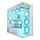 ARCTIC Xtender White (Clear Glass) Midi Tower Wit