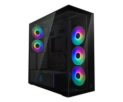 Arctic ARCTIC Xtender Black (Mirror Glass) Midi Tower Zwart